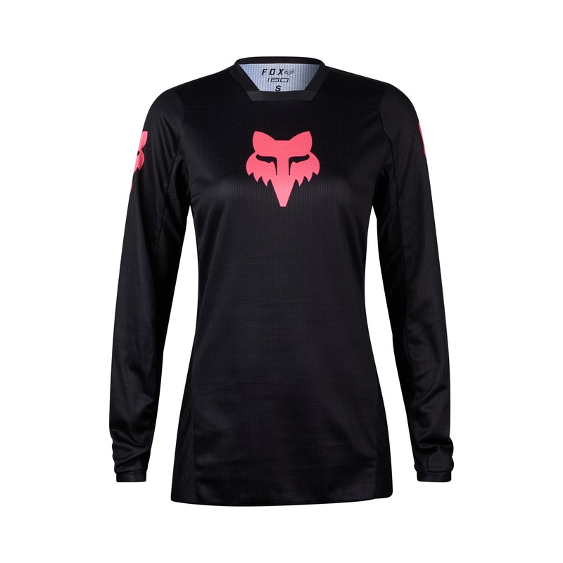 BLUZA FOX LADY BLACKOUT BLACK/BLACK  ENDURO CROSS