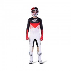 BLUZA FOX FLEXAIR HONDA BLACK/WHITE  ENDURO CROSS