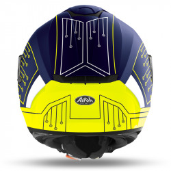 KASK AIROH SPARK CYRCUIT BLUE MATT 
