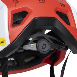 KASK ROWEROWY FOX SPEEDFRAME PRO KLIF FLUORESCENT RED  ENDURO CROSS