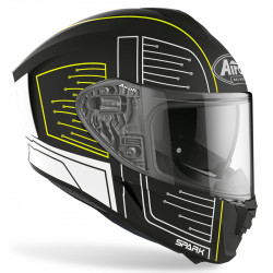 KASK AIROH SPARK CYRCUIT BLACK MATT 