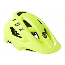 KASK ROWEROWY FOX SPEEDFRAME FLO YELLOW  ENDURO CROSS