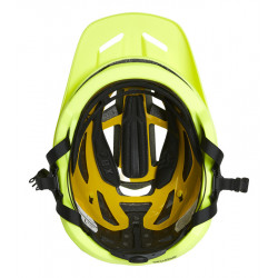 KASK ROWEROWY FOX SPEEDFRAME FLO YELLOW  ENDURO CROSS