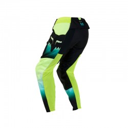 SPODNIE FOX LADY 180 FLORA BLACK/YELLOW  ENDURO CROSS