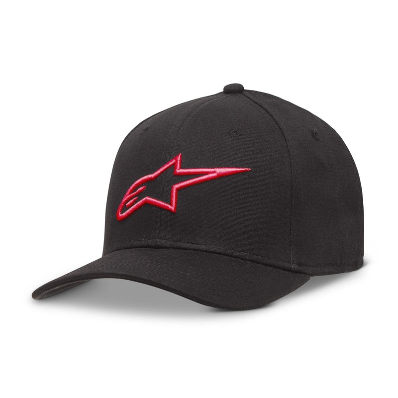 CZAPKA Z DASZKIEM ALPINESTARS AGELESS CURVE BLACK/RED 