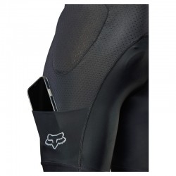 SPODENKI Z OCHRANIACZAMI FOX BASEFRAME PRO BLACK  ENDURO CROSS