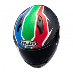 KASK HJC C10 BB33 BLACK/ BLUE 