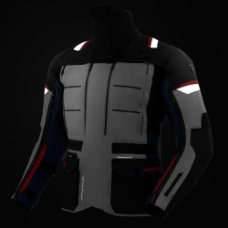 KURTKA TEKSTYLNA REBELHORN CUBBY V BLUE/GREY/RED 