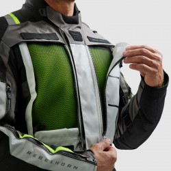KURTKA TEKSTYLNA REBELHORN CUBBY V BLACK/GREY/FLUO YELLOW 