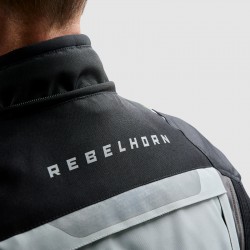 KURTKA TEKSTYLNA REBELHORN CUBBY V BLACK/GREY/FLUO YELLOW 