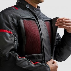 KURTKA TEKSTYLNA REBELHORN CUBBY V BLACK/ANTHRACITE/RED 