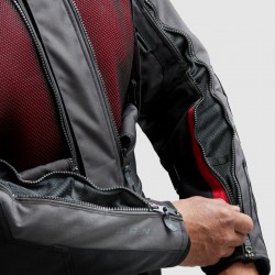 KURTKA TEKSTYLNA REBELHORN CUBBY V BLACK/ANTHRACITE/RED 
