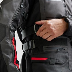 KURTKA TEKSTYLNA REBELHORN CUBBY V BLACK/ANTHRACITE/RED 