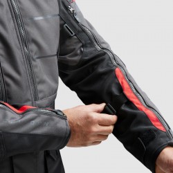 KURTKA TEKSTYLNA REBELHORN CUBBY V BLACK/ANTHRACITE/RED 