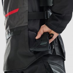 KURTKA TEKSTYLNA REBELHORN CUBBY V BLACK/ANTHRACITE/RED 