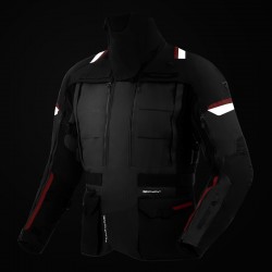 KURTKA TEKSTYLNA REBELHORN CUBBY V BLACK/ANTHRACITE/RED 