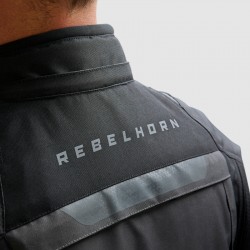 KURTKA TEKSTYLNA REBELHORN CUBBY V BLACK/ANTHRACITE/RED 