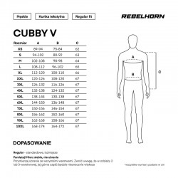 KURTKA TEKSTYLNA REBELHORN CUBBY V BLACK/ANTHRACITE/RED 