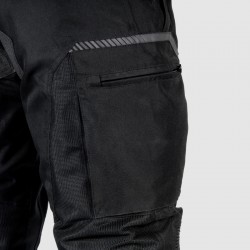 SPODNIE TEKSTYLNE OZONE FLOW BLACK XS