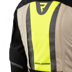 KURTKA TEKSTYLNA REBELHORN HARDY II LADY BLACK/SAND 