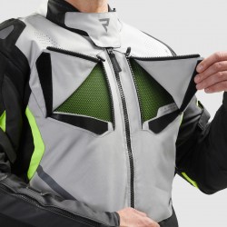 KURTKA TEKSTYLNA REBELHORN HIKER IV BLACK/GREY/FLUO YELLOW 