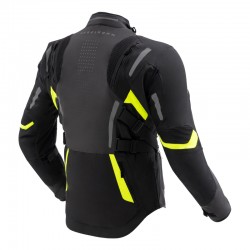 KURTKA TEKSTYLNA REBELHORN HIKER IV BLACK/ANTHRACITE/FLUO YELLOW 