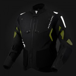 KURTKA TEKSTYLNA REBELHORN HIKER IV BLACK/ANTHRACITE/FLUO YELLOW 