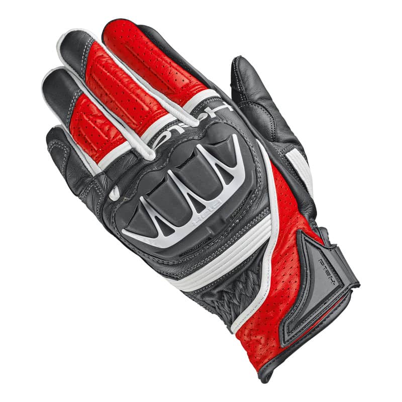 RĘKAWICE SKÓRZANE HELD SPOT BLACK/RED 