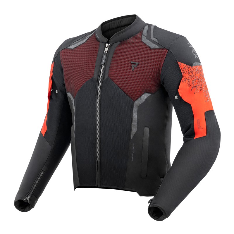 KURTKA TEKSTYLNA REBELHORN JAX BLACK/RED KURTKA TEKSTYLNA REBELHORN JAX BLACK/RED