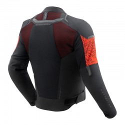 KURTKA TEKSTYLNA REBELHORN JAX BLACK/RED 