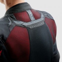 KURTKA TEKSTYLNA REBELHORN JAX BLACK/RED 