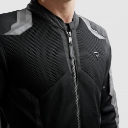 KURTKA TEKSTYLNA REBELHORN JAX BLACK/GREY 