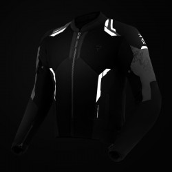 KURTKA TEKSTYLNA REBELHORN JAX BLACK/GREY 