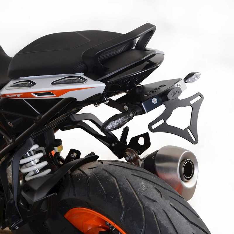 MOCOWANIE TABLICY REJESTRACYJNEJ, KTM SUPERDUKE GT, BLACK