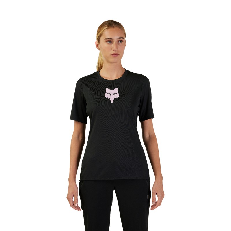 KOSZULKA ROWEROWA FOX LADY RANGER FOXHEAD BLACK  ENDURO CROSS