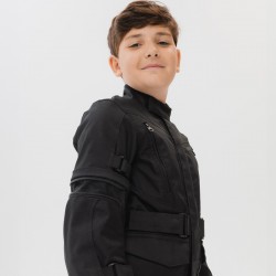 KURTKA TEKSTYLNA OZONE SAHARA JUNIOR BLACK 