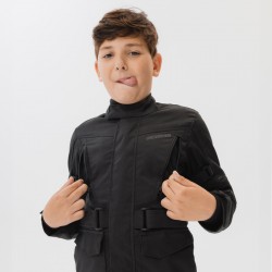 KURTKA TEKSTYLNA OZONE SAHARA JUNIOR BLACK 