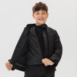 KURTKA TEKSTYLNA OZONE SAHARA JUNIOR BLACK 