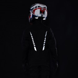 KURTKA TEKSTYLNA OZONE SAHARA JUNIOR BLACK 