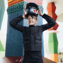 KURTKA TEKSTYLNA OZONE SAHARA JUNIOR BLACK 