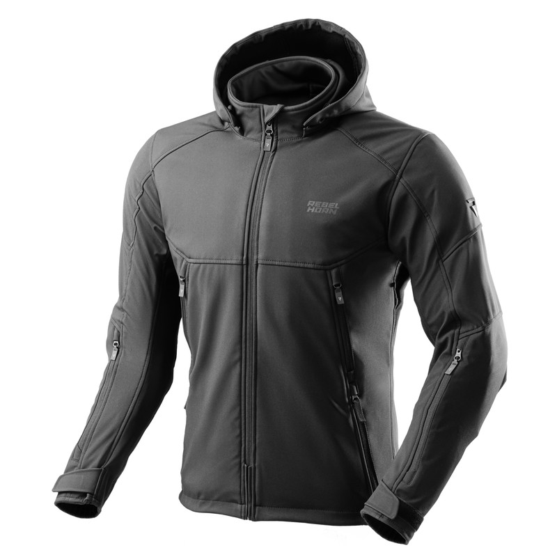 KURTKA TEKSTYLNA REBELHORN SLASH BLACK 