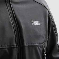 KURTKA TEKSTYLNA REBELHORN SLASH BLACK 