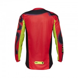 BLUZA FOX 180 EMOTION FLUORESCENT RED  ENDURO CROSS