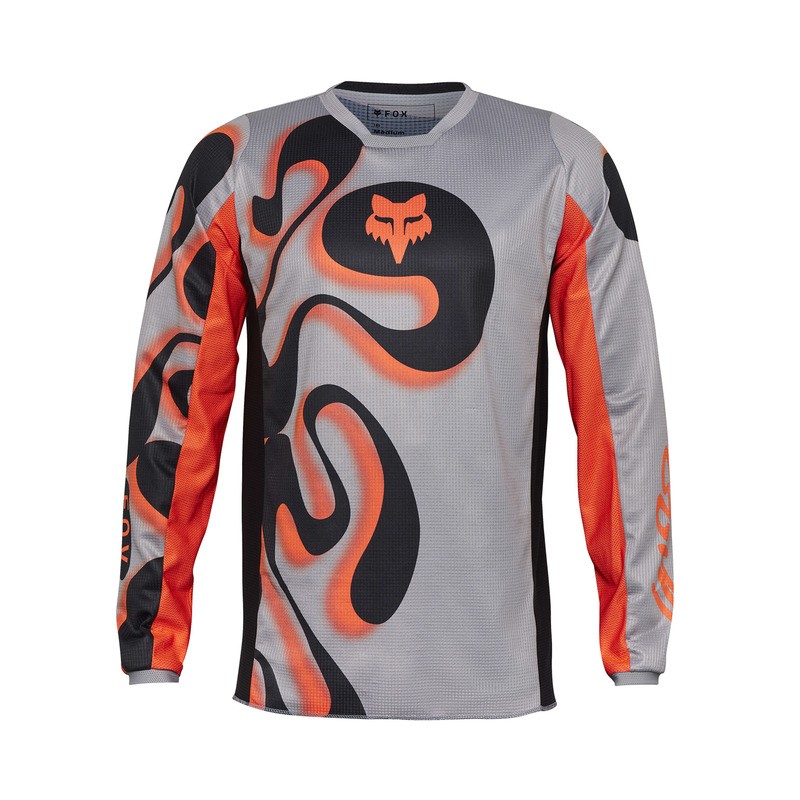 BLUZA FOX 180 EMOTION STEEL GREY  ENDURO CROSS