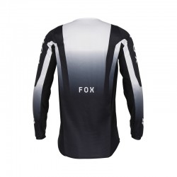 BLUZA FOX 180 LEAN-EXTD BLACK/WHITE  ENDURO CROSS