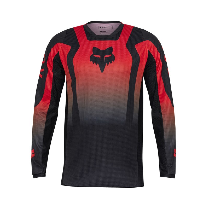 BLUZA FOX 180 LEAN-EXTD FLUORESCENT RED  ENDURO CROSS