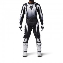SPODNIE FOX 180 LEAN-EXTD BLACK/WHITE  ENDURO CROSS