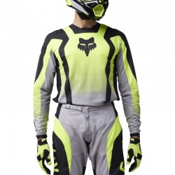 BLUZA FOX 180 LEAN FLUORESCENT YELLOW  ENDURO CROSS