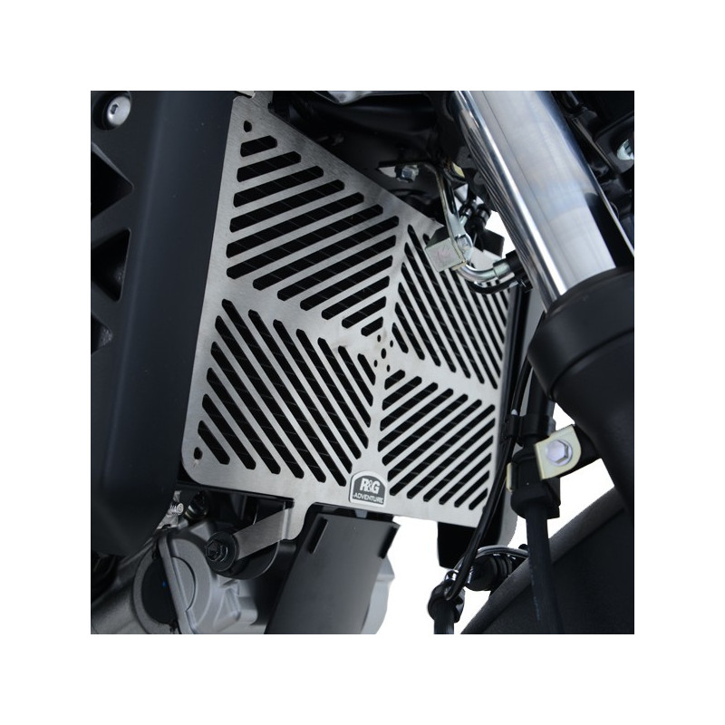 OSŁONA CHŁODNICY RG RACING SUZUKI SV650 (16-), STAL NIERDZEWNA