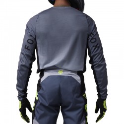 BLUZA FOX 360 DIVIDER STEEL GREY  ENDURO CROSS